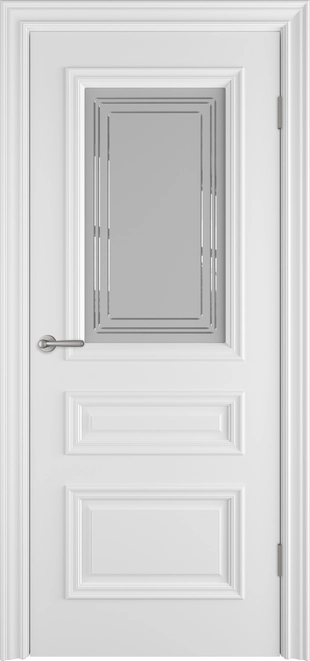 Antique Luxe 3 ДО Crystal Cloud Белая эмаль