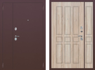 M32 1200 металл Медный антик - ФЛ-81 Дуб Сонома светлый