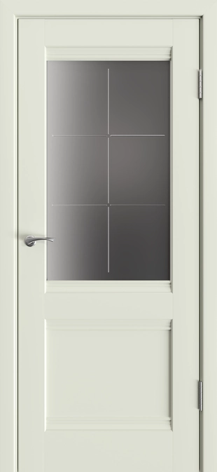 Робер ДО мателюкс матовое с фрезеровкой Белый (65)