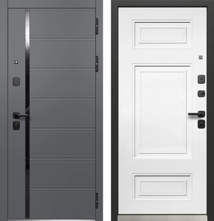 Luxor Куб Нео Сатин графит Эмалит белый