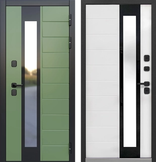 Luxor Termo 5 Эмаль зеленая Эмалит белый