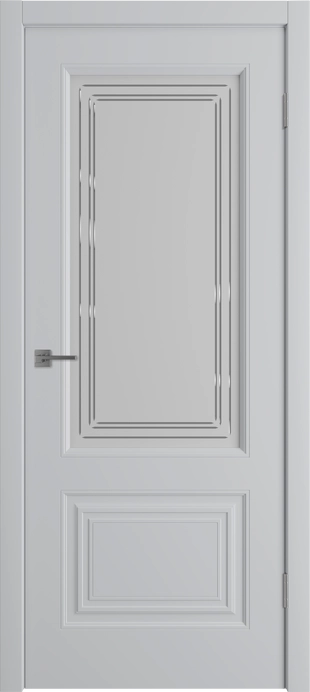 Беатрис 2 ДО мателюкс матовое с гравировкой Светло-серая эмаль