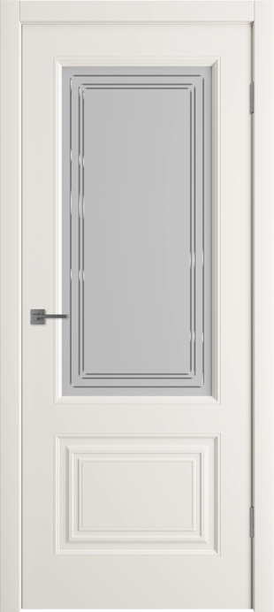 Беатрис 2 ДО мателюкс матовое с гравировкой Слоновая кость эмаль