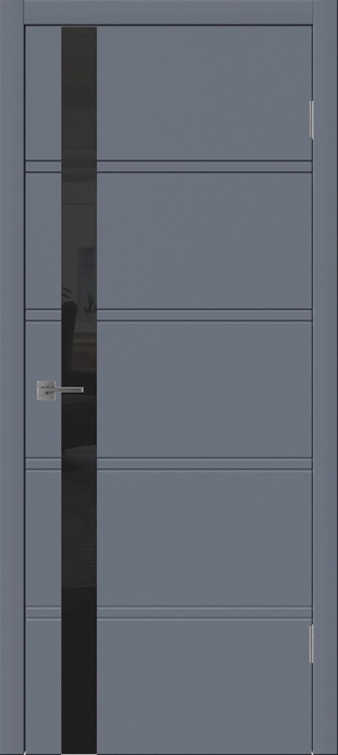 Бостон ДО Lacobel черный лак Графит эмаль