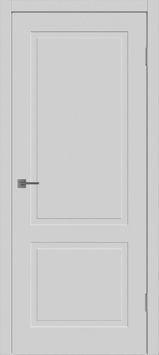 Флэт 2 ДГ нет Светло-серая эмаль