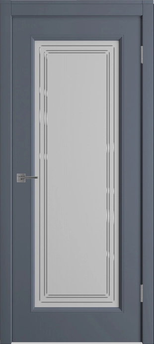 Беатрис 1 ДО мателюкс матовое с гравировкой Графит эмаль