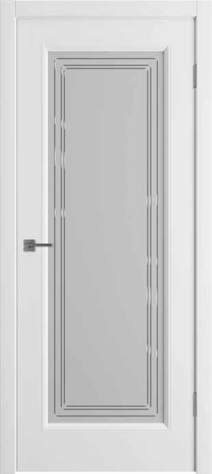 Беатрис 1 ДО мателюкс матовое с гравировкой Белая эмаль