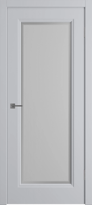 Норра 1 ДО мателюкс матовое с рисунком Светло-серая эмаль