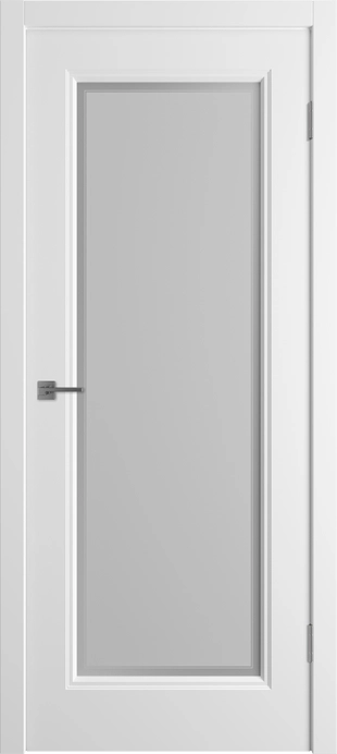 Норра 1 ДО мателюкс матовое с рисунком Белая эмаль