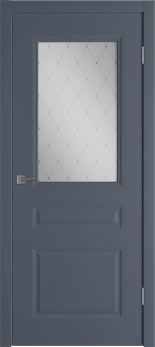 Челси ДО мателюкс матовое с рисунком Графит эмаль