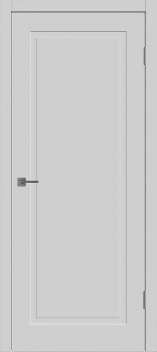 Флэт 1 ДГ нет Светло-серая эмаль