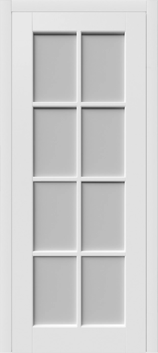 Порта ДО мателюкс матовое Белая эмаль