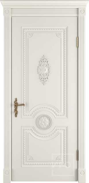 Грета ДГ 3D нет Слоновая кость эмаль