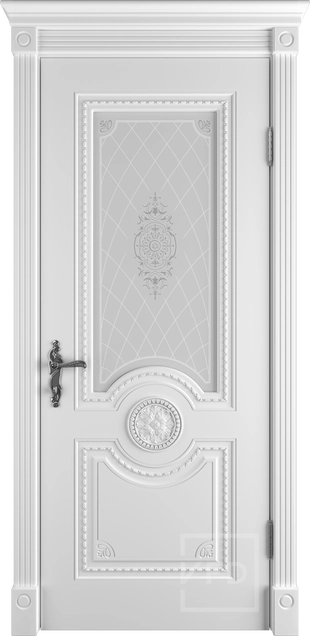 Грета ДО 3D Art Cloud Белая эмаль