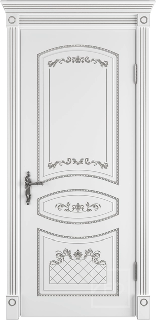 Адель ДГ 3D нет Белая эмаль