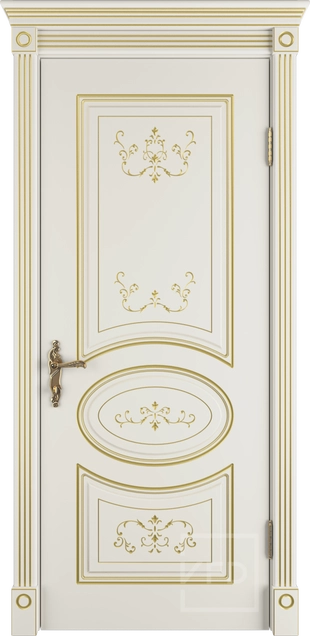 Амалия ДГ 3D Слоновая кость эмаль