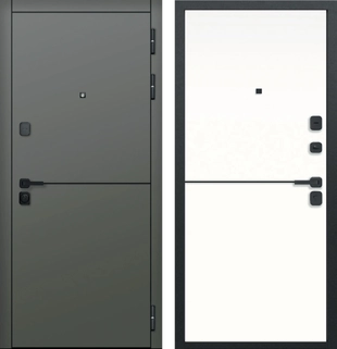 Гарда 9 Молдинг Сатин коричневый Эмалит белый