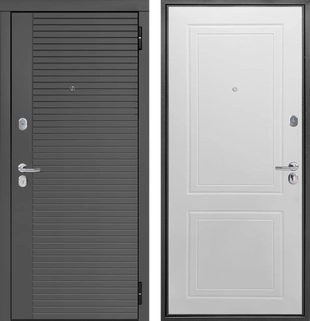 Гарда Линии Сатин графит Эмалит белый