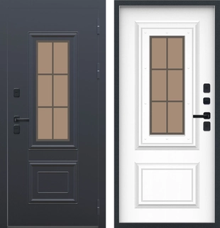 M73 ТЕРМО штамп Ш-7 Букле графит - ФЛТ-15 Velluto Bianco AG 700