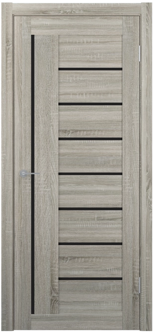 ST3 ДО (Ю) Lacobel черный лак Сонома грей