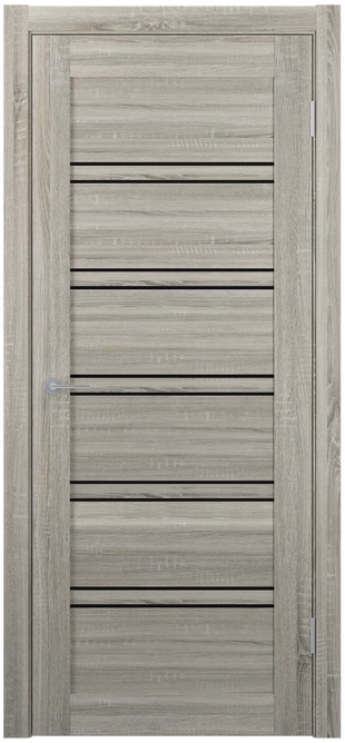 ST5 ДО (Ю) Lacobel черный лак Сонома грей