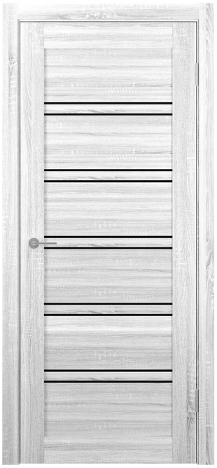 ST5 ДО (Ю) Lacobel черный лак Сонома светлый