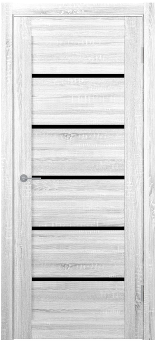 ST8 ДО (Ю) Lacobel черный лак Сонома светлый