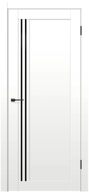 NX 9 ДО Lacobel черный лак Белый полипропилен