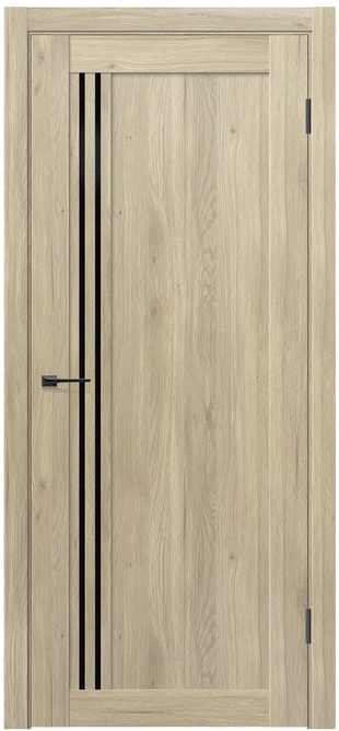 NX 9 ДО Lacobel черный лак Дуб вайт