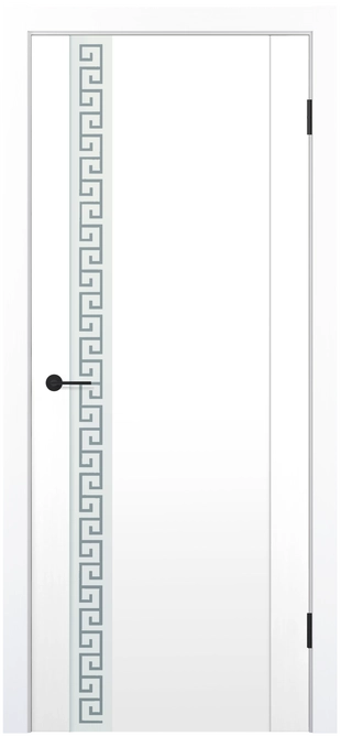 MX 13 ДО Lacobel белый с рисунком Белый полипропилен