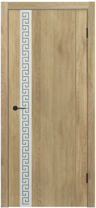 MX 13 ДО Lacobel белый с рисунком Дуб плато