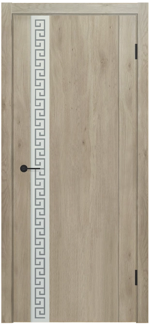 MX 13 ДО Lacobel белый с рисунком Дуб вайт