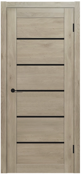 NX 8 ДО Lacobel черный лак Дуб вайт