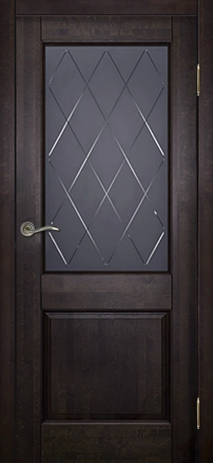 Элегия-1 ДО мателюкс графит с гравировкой Венге