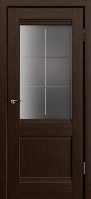 Робер ДО мателюкс матовое с фрезеровкой Венге