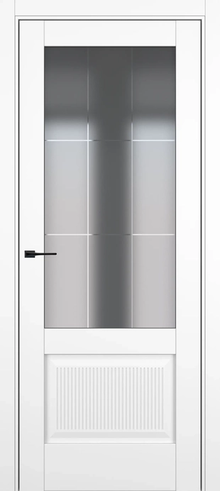 Неоклассико-6 мателюкс матовое с гравировкой Shellac White