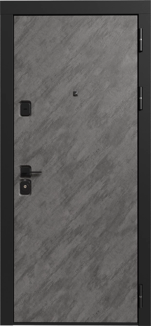 Лофт 3К90 Без фрезеровки Шпат графит - Без фрезеровки Латте (ZB855-2)