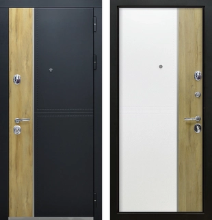 Этна 3К90 ЮР8 Черный - ЮР8 Кожа белая