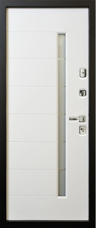 Юта 2 3К90 П-59(окно с нерж. ст.) RAL 8016 - П-59 (окно ) RAL 9003