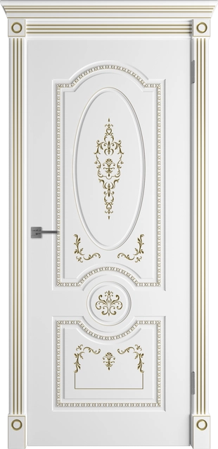 Ванесса ДГ 3D Белая эмаль