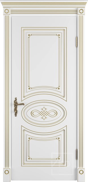 Бьянка ДГ 3D Белая эмаль