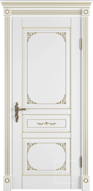 Афина ДГ 3D Белая эмаль