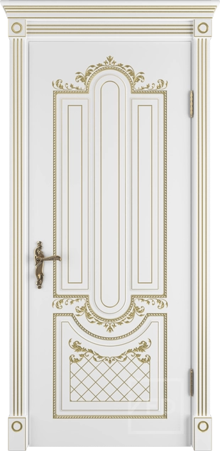 Александрия ДГ 3D Белая эмаль