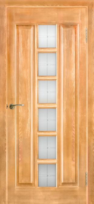 Модель №11 ДО мателюкс матовое с фрезеровкой 10% орех