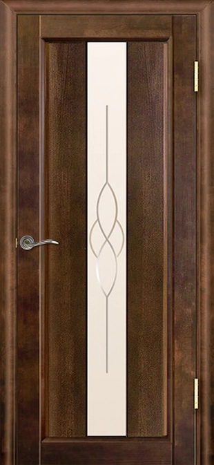 Версаль м. ДО мателюкс матовое с фрезеровкой Античный орех