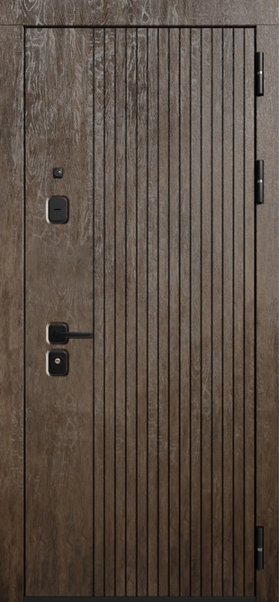 Акцент 3К90 TOR ЮР-38 ХардВуд лунный (MPD101) - ЮР-42 декоративная зеркальная вставка Дуб шале снежный