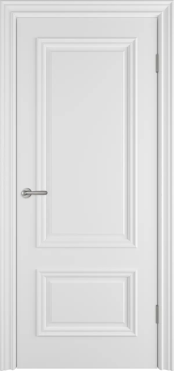 Межкомнатная дверь Antique Luxe 2 ДГ, Белая эмаль