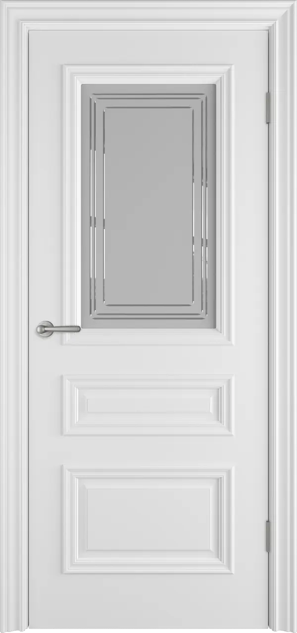 Межкомнатная дверь Antique Luxe 3 ДО, Белая эмаль
