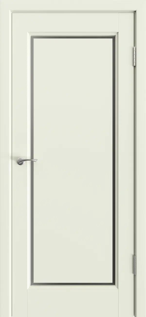 Межкомнатная дверь Массив ольхи Аура-1 ДО, Белый (65)