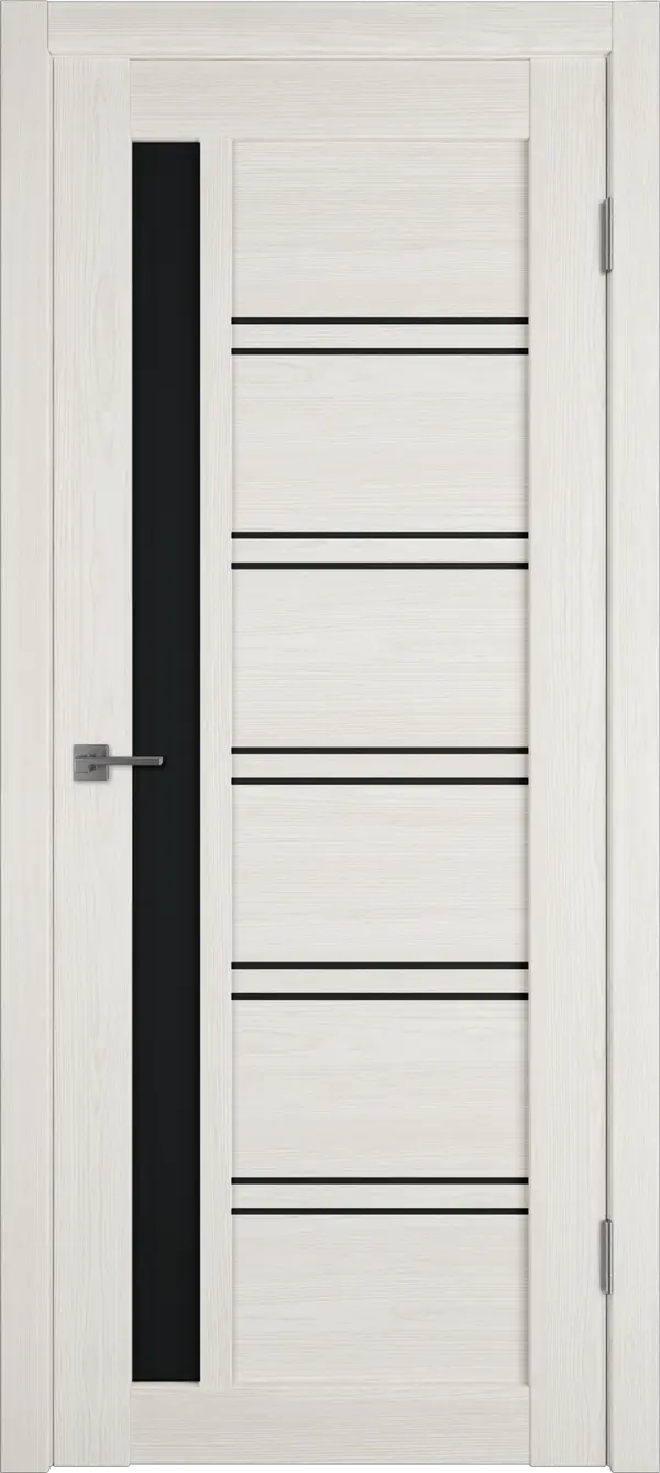 Межкомнатная дверь Atum Pro Х38 Black Gloss, Artic Oak